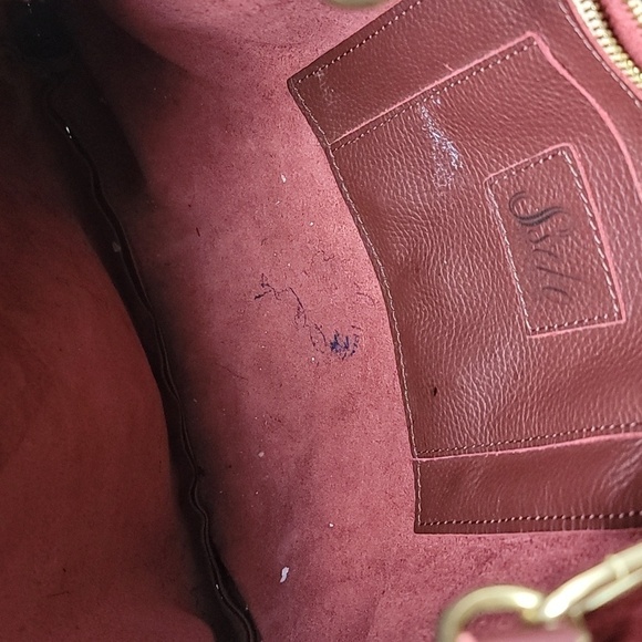 Sseko | Adjustable Strap Ring Handle Leather Bag - Picture 7 of 9